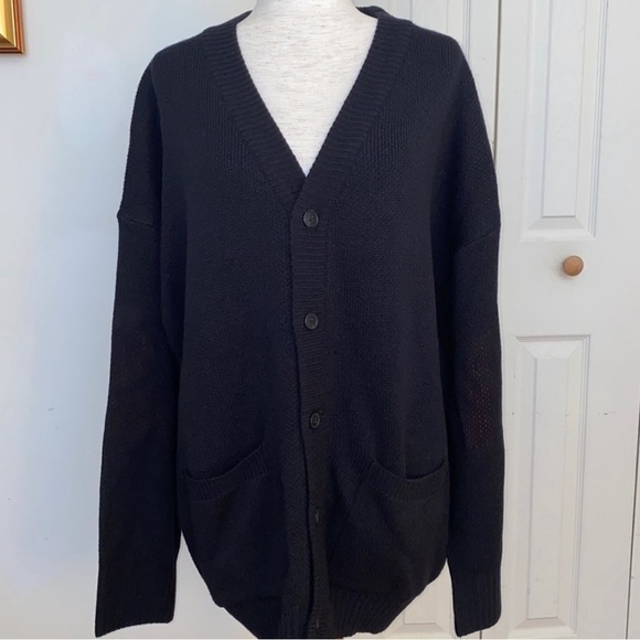Graver Heart cardigan size Large Vintage Oversized - Picture 1 of 7